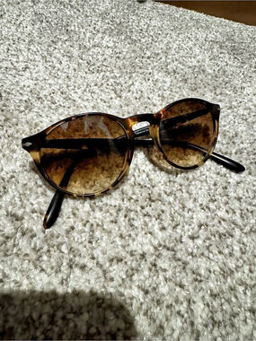Persol Typewriter Brown Tortoiseshell Sunglasses